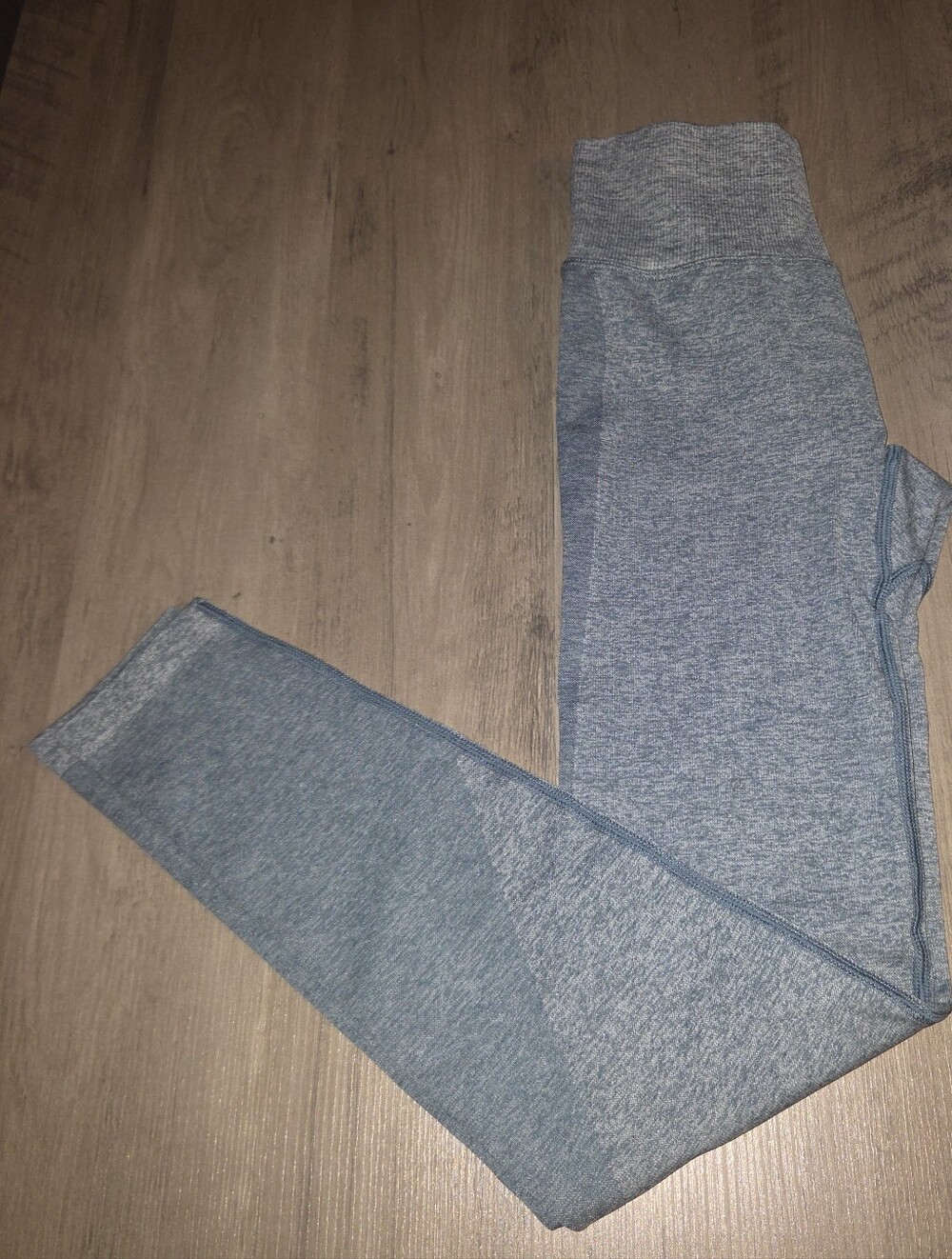 PINK Victoria's Secret Heathered Light Blue High-Rise Leggings